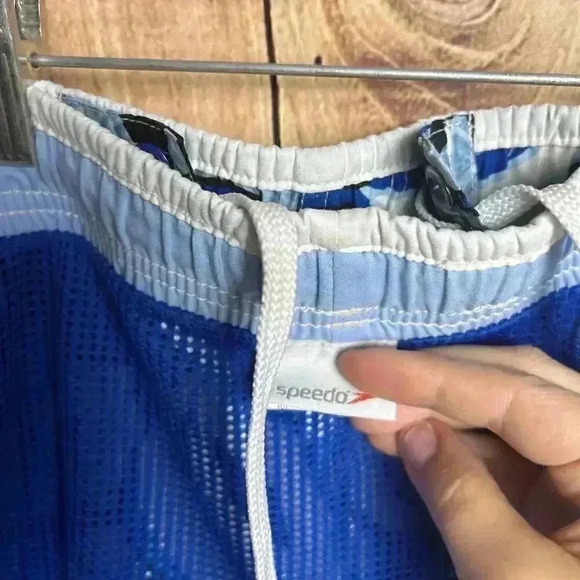 *Speedo Men’s Swim Trunks Royal Blue Size M - Picture 6 of 6